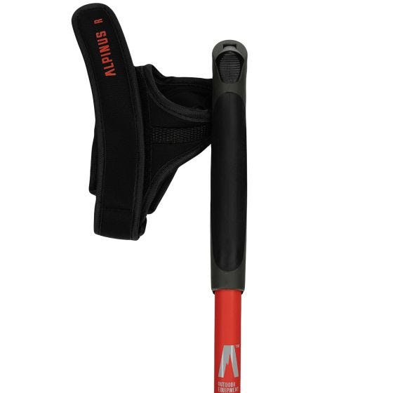 Alpinus Pro Nordic Walking Poles Braunberg Red