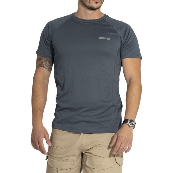 Pentagon Body Shock T-Shirt Charcoal Blue