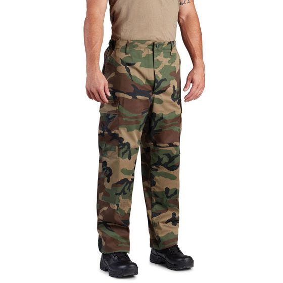 Propper BDU Button Fly Trousers Woodland