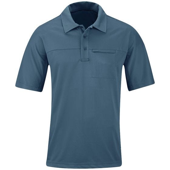 Propper Men's HLX Polo Short Sleeve Steel Blue