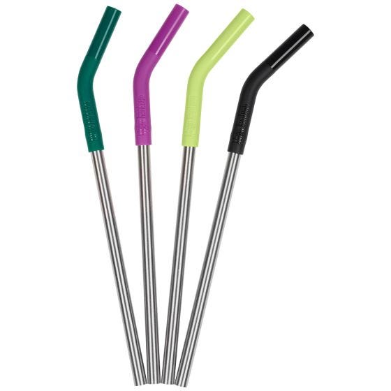 Klean Kanteen Steel Straws Set of 4 Multi Colour