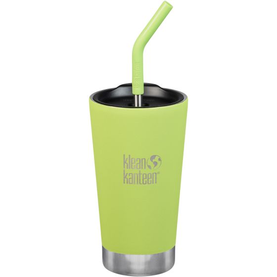 Klean Kanteen 473ml Tumbler Vacuum Insulated Straw Lid Juicy Pear