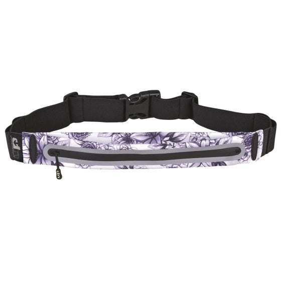 Ultimate Performance Ease Runners Expandable Waist Bag Floral/Reflective