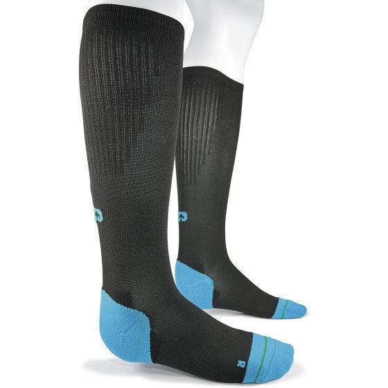 Ultimate Performance Run and Recovery Compression Sock Black