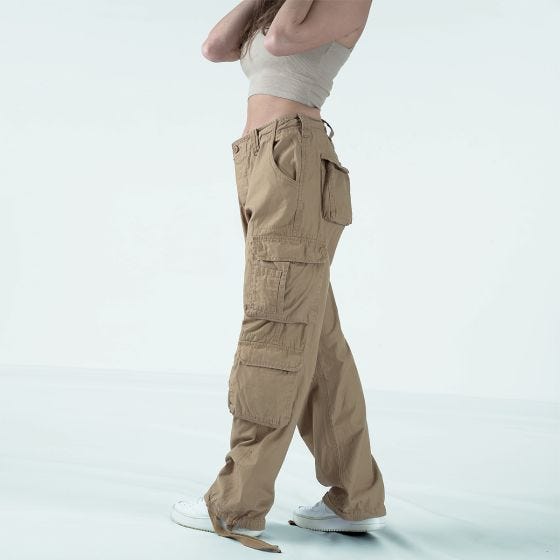 Surplus Ladies Airborne Vintage Trousers Coyote