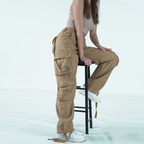 Surplus Ladies Airborne Vintage Trousers Coyote