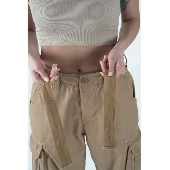 Surplus Ladies Airborne Vintage Trousers Coyote