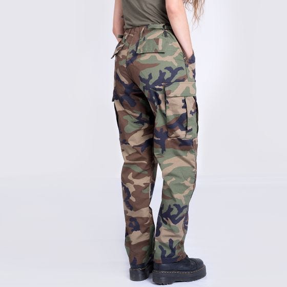 MFH Ladies Ripstop Trousers Woodland