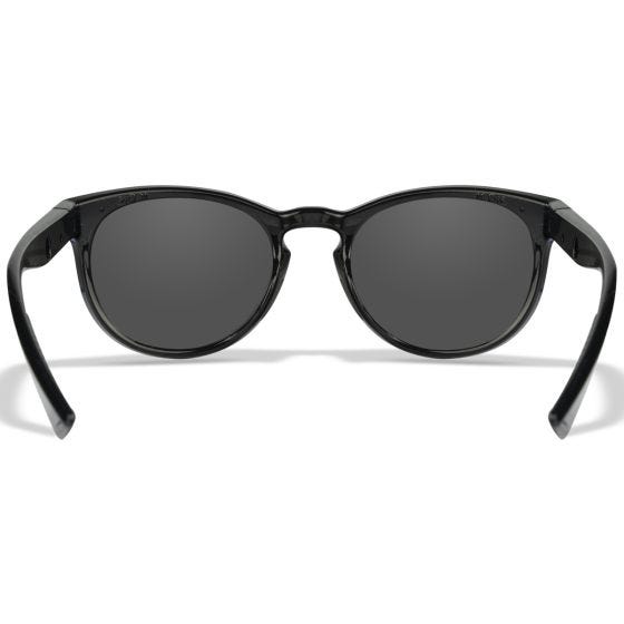 Wiley X WX Covert Glasses - Gray Lenses / Gloss Black Frame