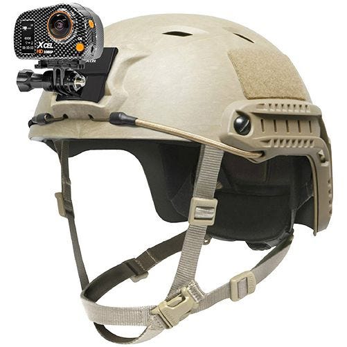 Xcel NVG Helmet Mount Black