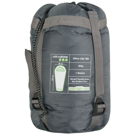 Yellowstone Ultra Light 150 Sleeping Bag Blue/Black