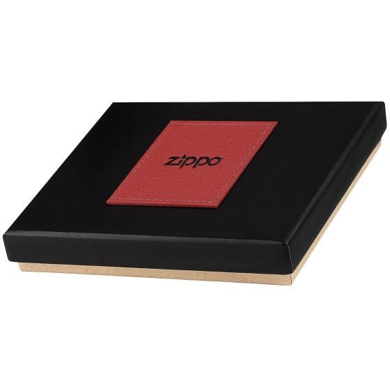 Zippo Leather Credit Card Wallet Brown