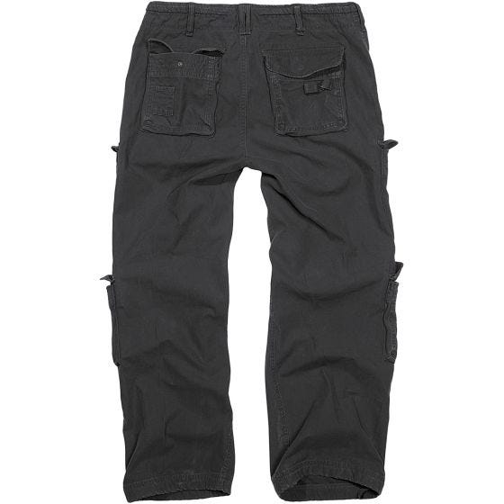 Brandit Pure Vintage Trousers Black