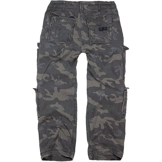 Brandit Pure Vintage Trousers Dark Camo
