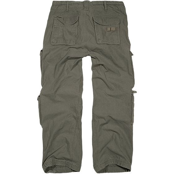 Brandit Pure Vintage Trousers Olive