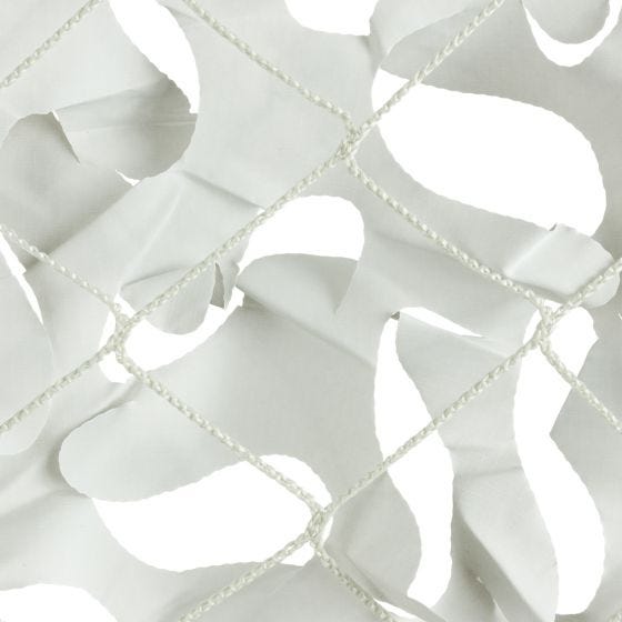 CamoSystems Shade Sail Net Broadleaf 4x4 White