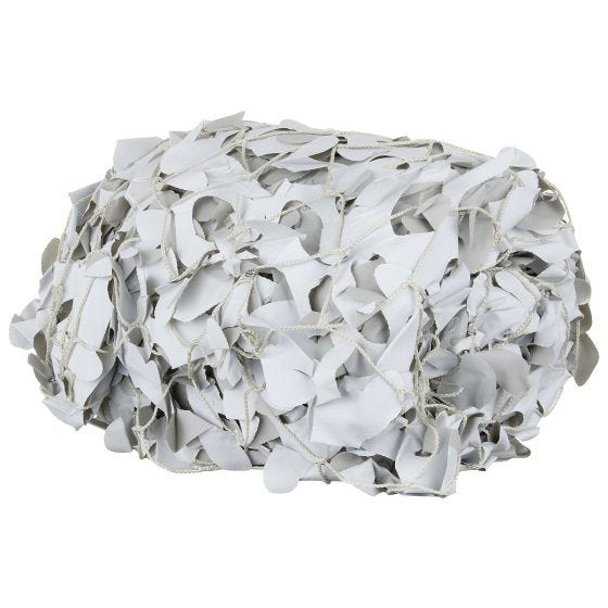 CamoSystems Shade Sail Net Broadleaf 4x4 White
