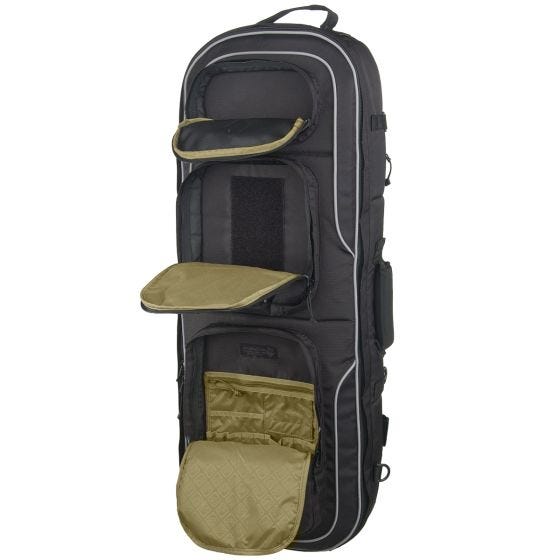 Civilian Lab Grayman Smuggler Padded Rifle Sling Pack Black