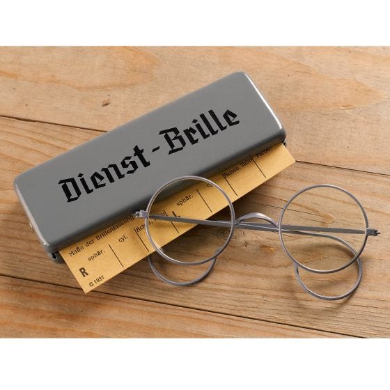 Mil-Tec Dienst-Brille with Metal Case
