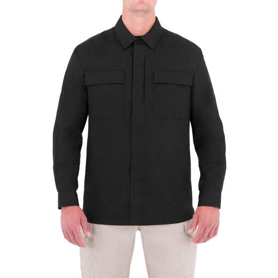 First Tactical Men's Specialist Long Sleeve BDU Shirt Black