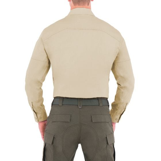 First Tactical Men's Specialist Long Sleeve BDU Shirt Khaki
