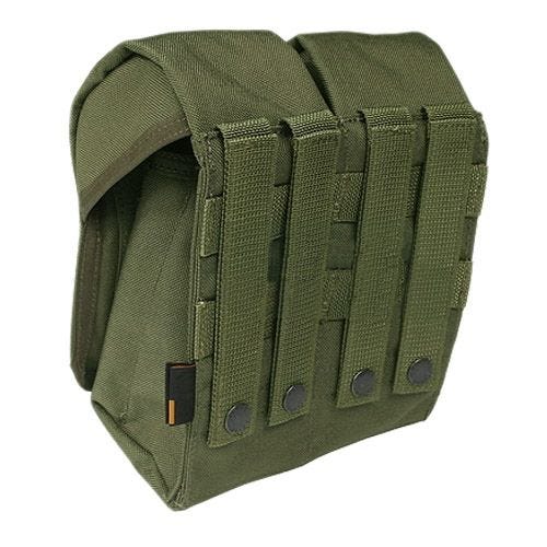 Flyye Dual AK Magazine Pouch MOLLE Ranger Green