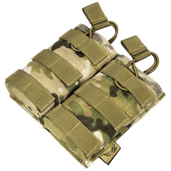 Flyye EV Universal Double Magazine Pouch MOLLE MultiCam