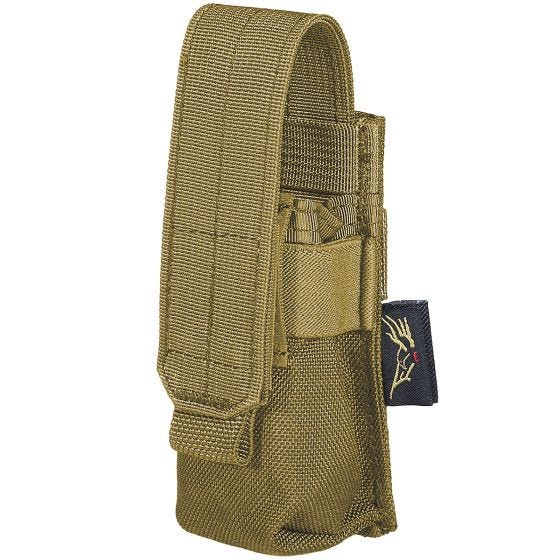 Flyye Single 9mm Magazine Pouch Ver. FE MOLLE Coyote Brown