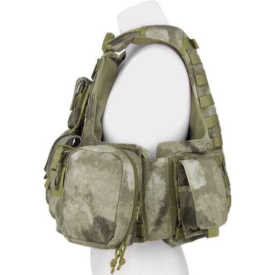 Flyye Force Recon Vest with Pouch Set ver. Mar A-TACS AU