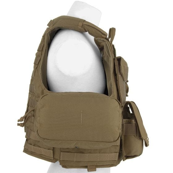 Flyye Force Recon Vest with Pouch Set ver. Mar Coyote Brown