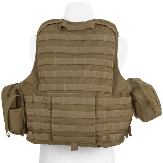 Flyye Force Recon Vest with Pouch Set ver. Mar Coyote Brown