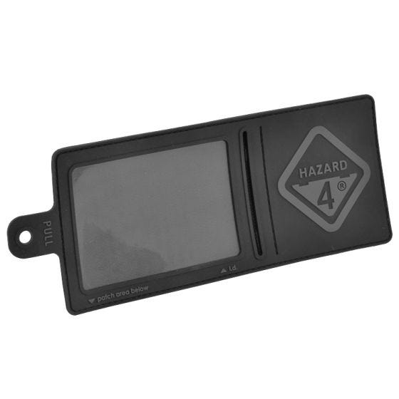 Hazard 4 3D Large Hook-and-Loop I.D. Holder Black