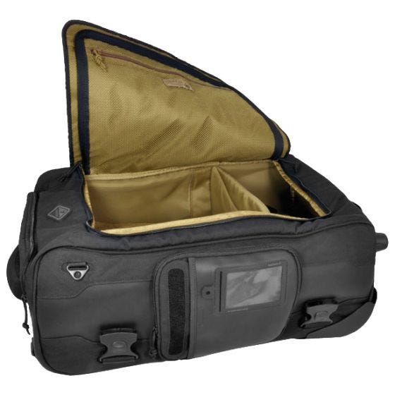 Hazard 4 Air Support Rugged Rolling Carry-on Black