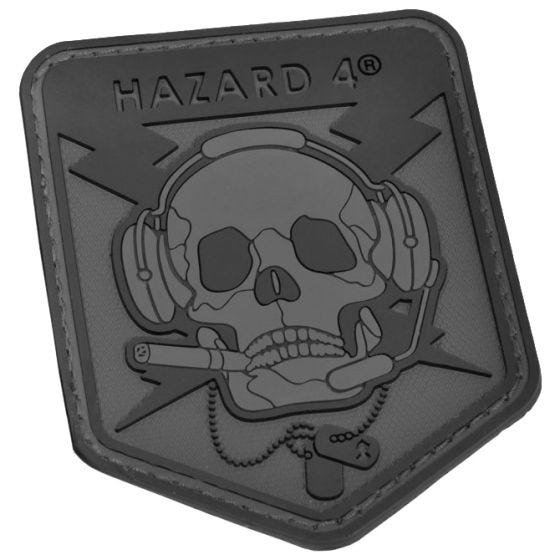 Hazard 4 3D Operator Skull Morale Patch Black
