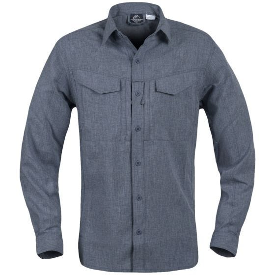 Helikon Defender Mk2 Gentleman Long Sleeve Shirt Melange Black-Grey