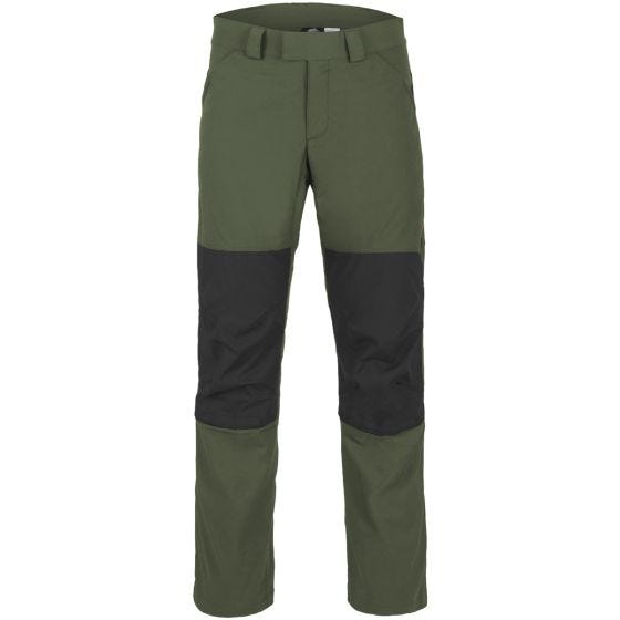 Helikon Woodsman Trousers Taiga Green / Black