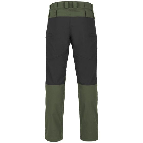 Helikon Woodsman Trousers Taiga Green / Black