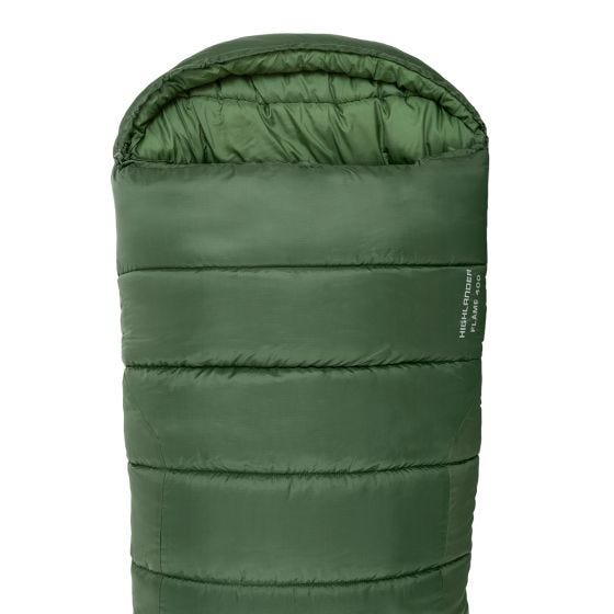 Highlander Phoenix Flame 400 Mummy Sleeping Bag Olive Green