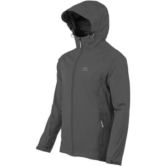 Highlander Stow & Go Packaway Jacket Charcoal