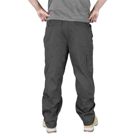 Surplus Infantry Cargo Trousers Black