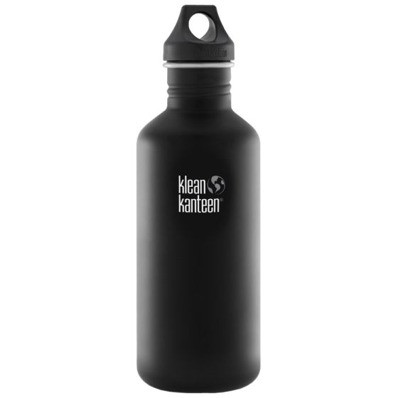 Klean Kanteen Classic 1182ml Bottle with Loop Cap Shale Black