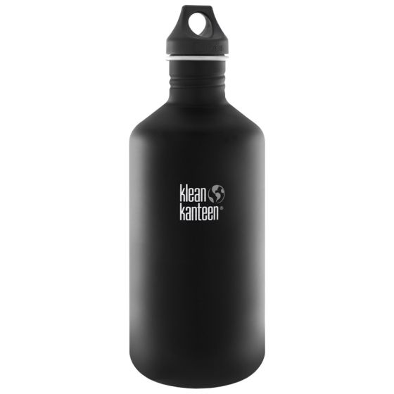 Klean Kanteen Classic 1900ml Bottle with Loop Cap Shale Black