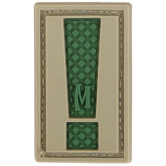 Maxpedition Letter ! (Arid) Morale Patch