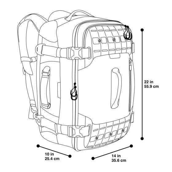 Maxpedition Ironcloud Adventure Travel Bag Gray