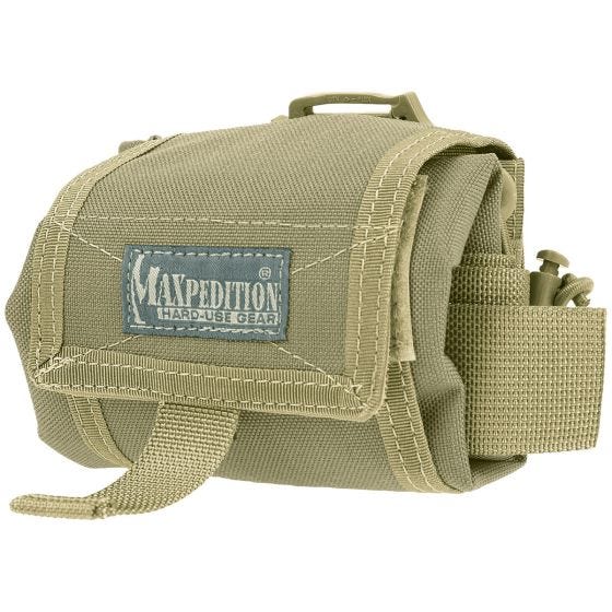 Maxpedition Mega Rollypoly Folding Dump Pouch Khaki