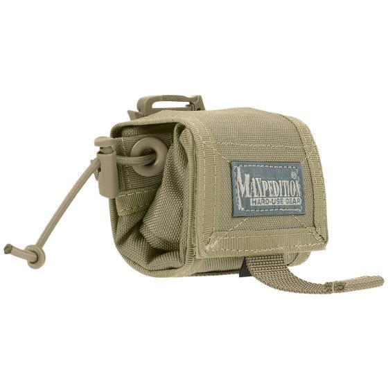 Maxpedition Rollypoly Folding Dump Pouch Khaki
