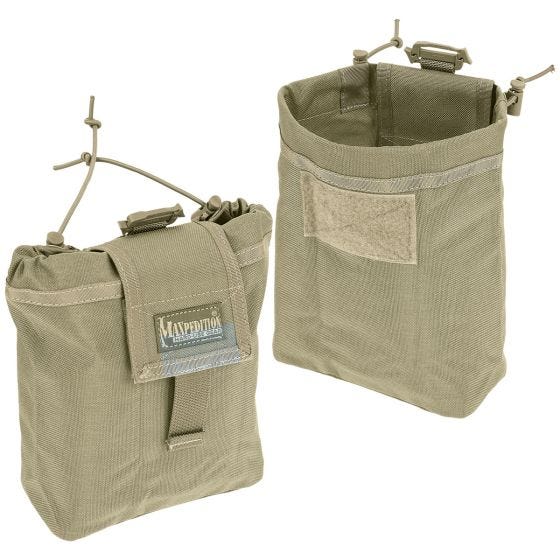 Maxpedition Rollypoly Folding Dump Pouch Khaki