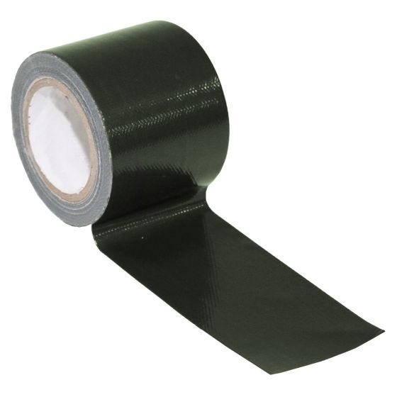 MFH BW Fabric Tape 5cm x 5m OD Green
