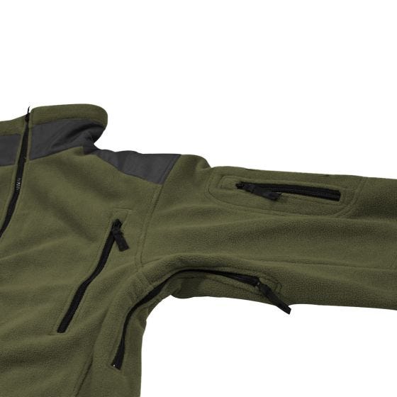 MFH Heavy Strike Fleece Jacket OD Green