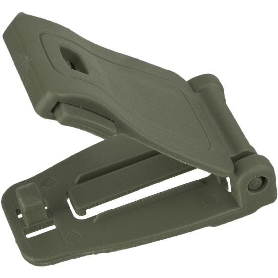MFH Plastic MOLLE Adapter Clip OD Green